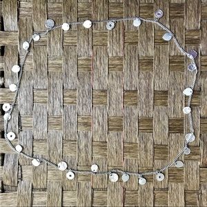 Beautiful silver necklace